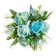 thumbnail image 3 of Bolas De Flores Artificiales Bolas De Besos De Flores Falsas Para Dormitorio Despedida De Soltera Azul, 3 of 3