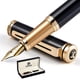 thumbnail image 1 of Pluma Fuente Con Acabado De Lujo En Oro De 24 Quilates Con Estuche De Regalo, 1 of 6