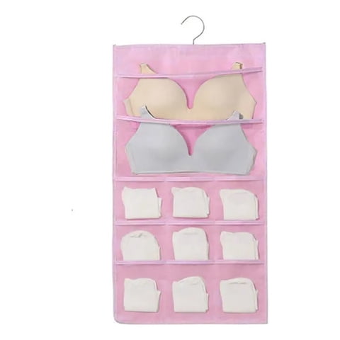Genérico - Organizador Colgante Ropa Interior Rosa 5 Niveles