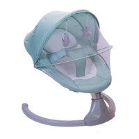 Mundo Online - Silla Mecedora Bebe Inalambrica Safebaby Bluetooth Celeste