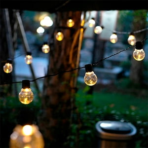 Ledzone - Guirnalda Solar Transparente 10 Led
