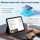 thumbnail image 3 of Funda con teclado para iPad Pro 11 WIWU M4/M5 2024/2025, negra, 3 of 8