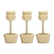 thumbnail image 2 of Juego De 3 Macetas De Madera Sin Terminar Para Decorar Tu Fiesta, Estilo Cafetería, Con Adornos De Madera Sin Terminar., 2 of 5