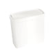 thumbnail image 5 of Papelera De Baño Estrecha Y Delgada Rectangular Para Inodoro, Papelera Multiusos, Color Blanco, 5 of 5