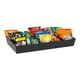 thumbnail image 4 of Organizador de mesada con bandeja para aperitivos Mind Reader, color negro, 4 of 7