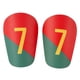 thumbnail image 1 of 2 Uds Espinilleras De Fútbol Protector Pequeño Amortiguador De Fútbol Espinilleras Rojo Verde 10x6cm, 1 of 3