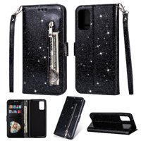 Funda Para Foxdock Elegante Funda Samsung Galaxy A23 5G Glitter Con Cremallera-Ideal Para El Uso Diario