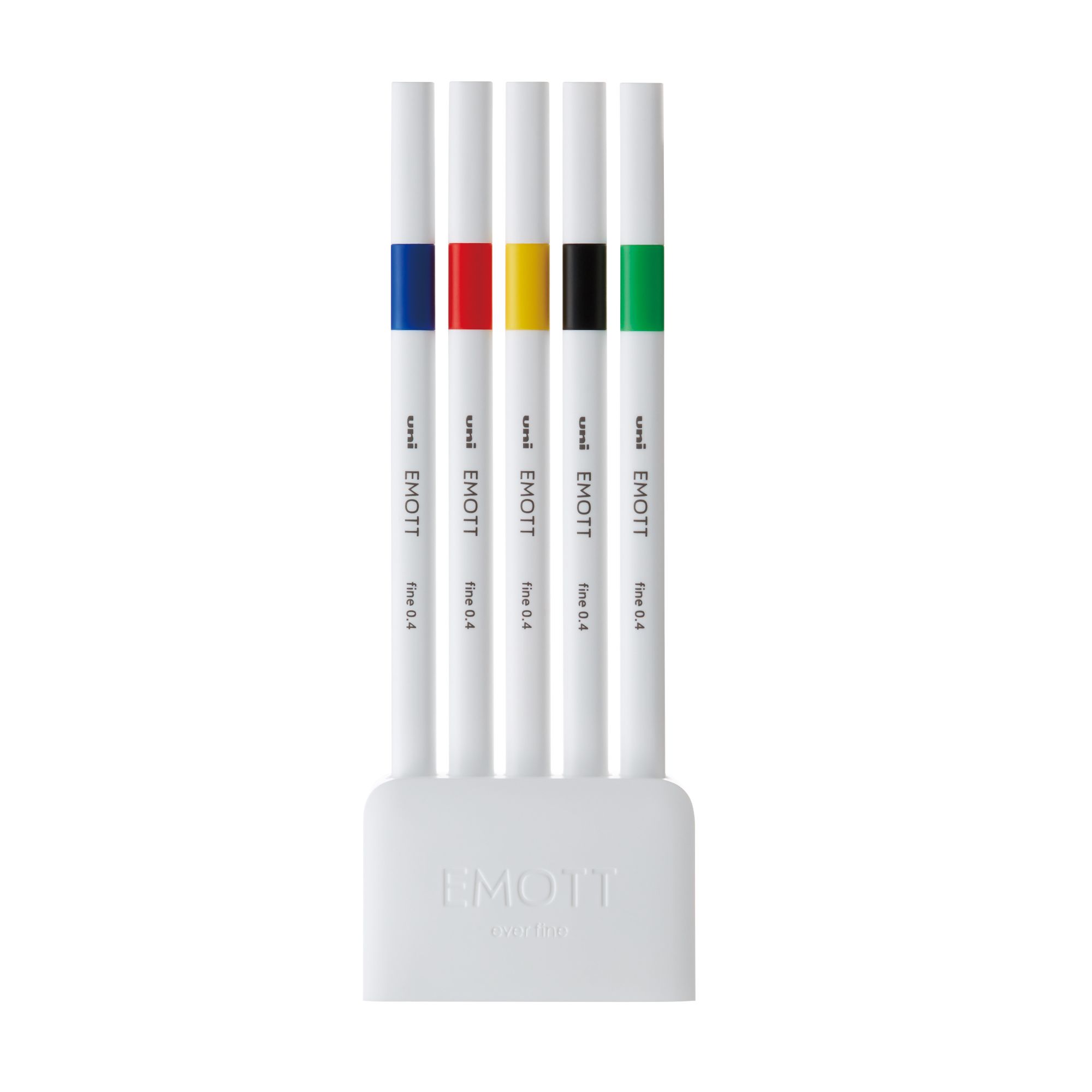Faber Castell - Set Tiralíneas Uniball Emott Pem-Sy N°1 X5 Colores