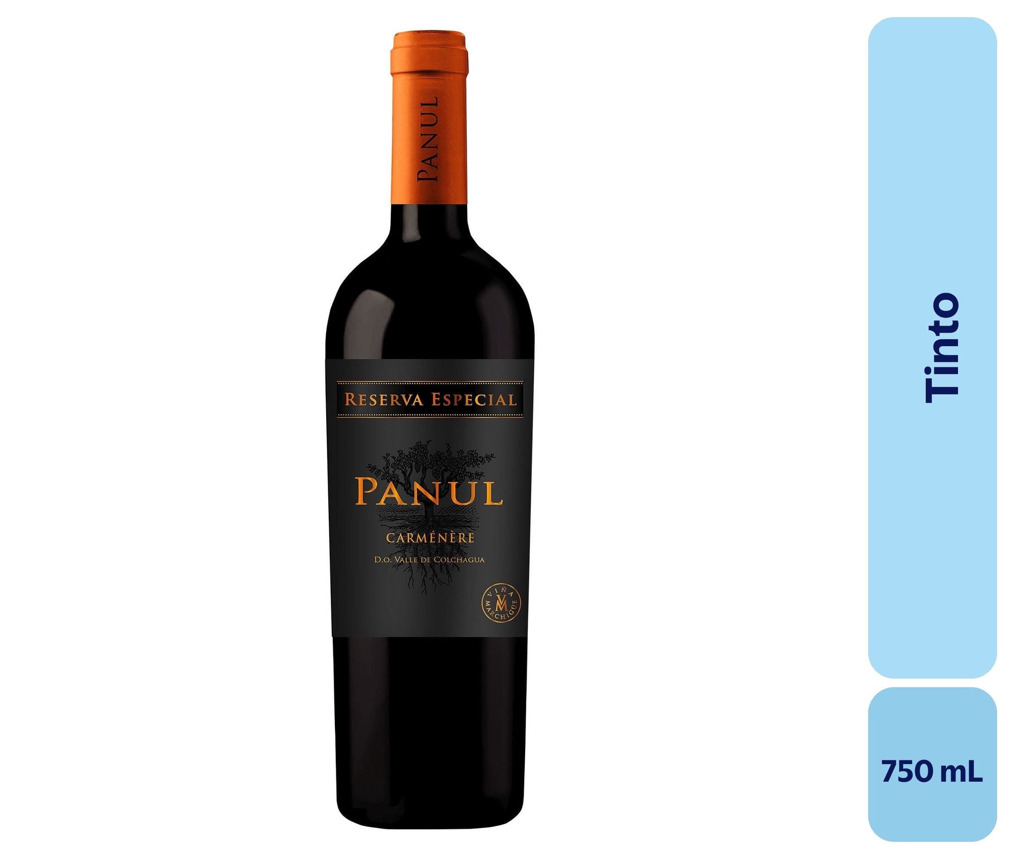 Vino Tinto Botella 750 mL Panul