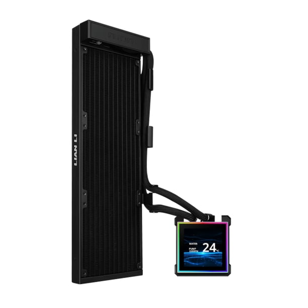 Refrigeración líquida para CPU Lian Li HydroShift II-S con pantalla LCD de 3,4" y radiador de 360 mm