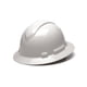 thumbnail image 1 of Casco Ridgeline de Visera Completa Blanco con Trinquete de 6 Puntos, 1 of 2