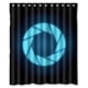 thumbnail image 1 of Cortina de ducha Aperture Science Aperture Laboratories, juego de cortinas de baño con ganchos, tamaño 60 x 72 pulgadas, 1 of 3