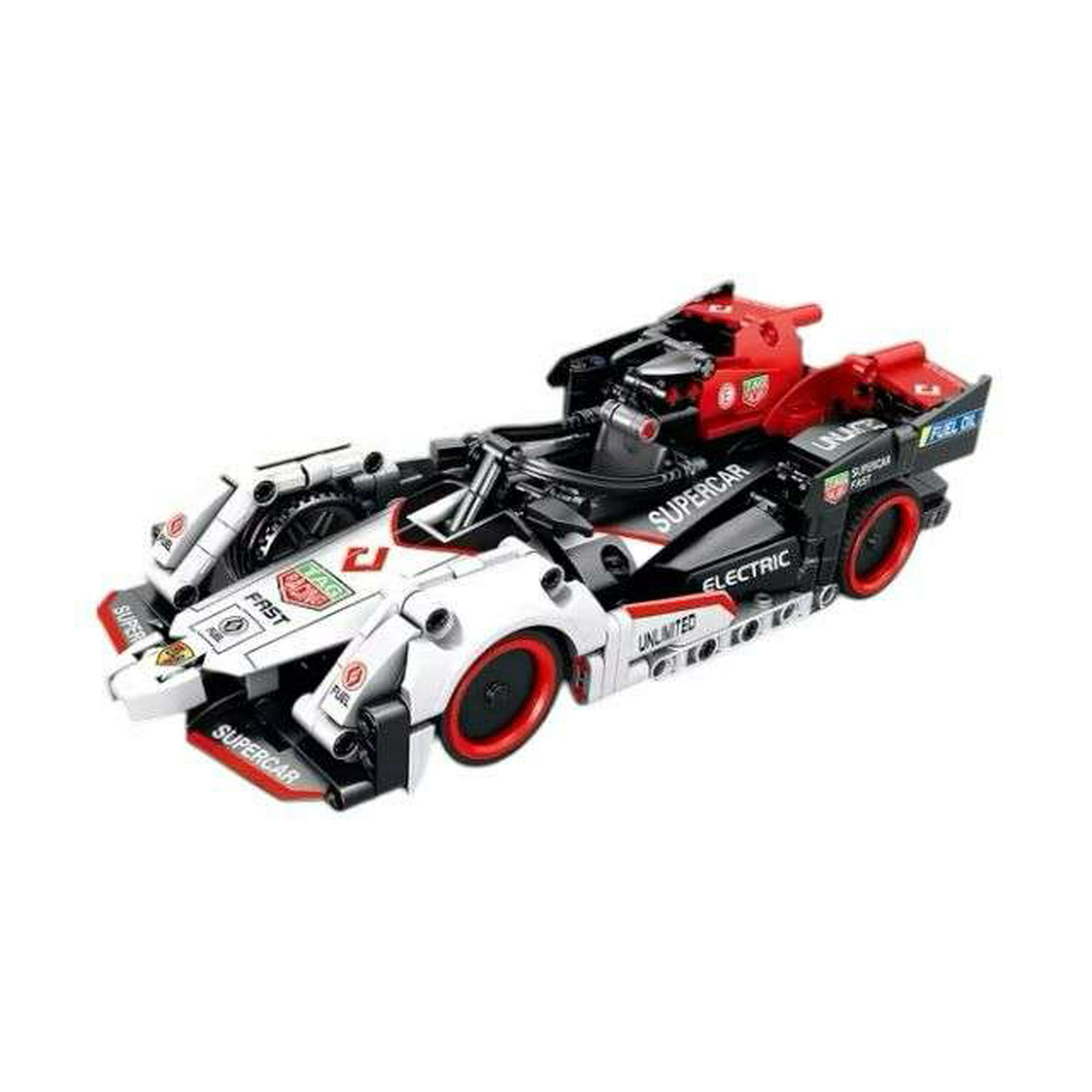Oem - Kit De Construcción Auto Deportivo De Carrera F1 Blanco