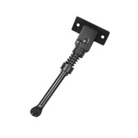 Magideal - Reemplazo De Soporte De Pie Para Pata De Cabra De Scooter Reposapiés Trasero De Acero De Montaje Único Soporte Para Pie De Bicicleta Eléctrica Pata De