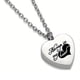 thumbnail image 1 of Collar relicario cenizas o recuerdos corazon silver "Always in my heart", 1 of 3