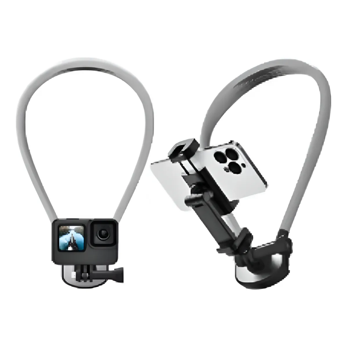 Genérico - Soporte De Cuello Para Cámaras Celular Grabación Videos