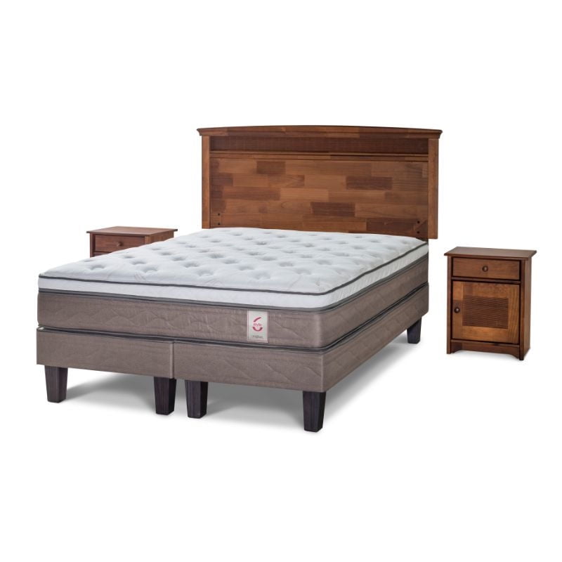 Rosen - Cama Europea New Style 6 2 Plaza Base Dividida
