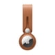 thumbnail image 1 of Funda para AirTag de Apple con Correa de Cuero Marrón Silla, 1 of 4