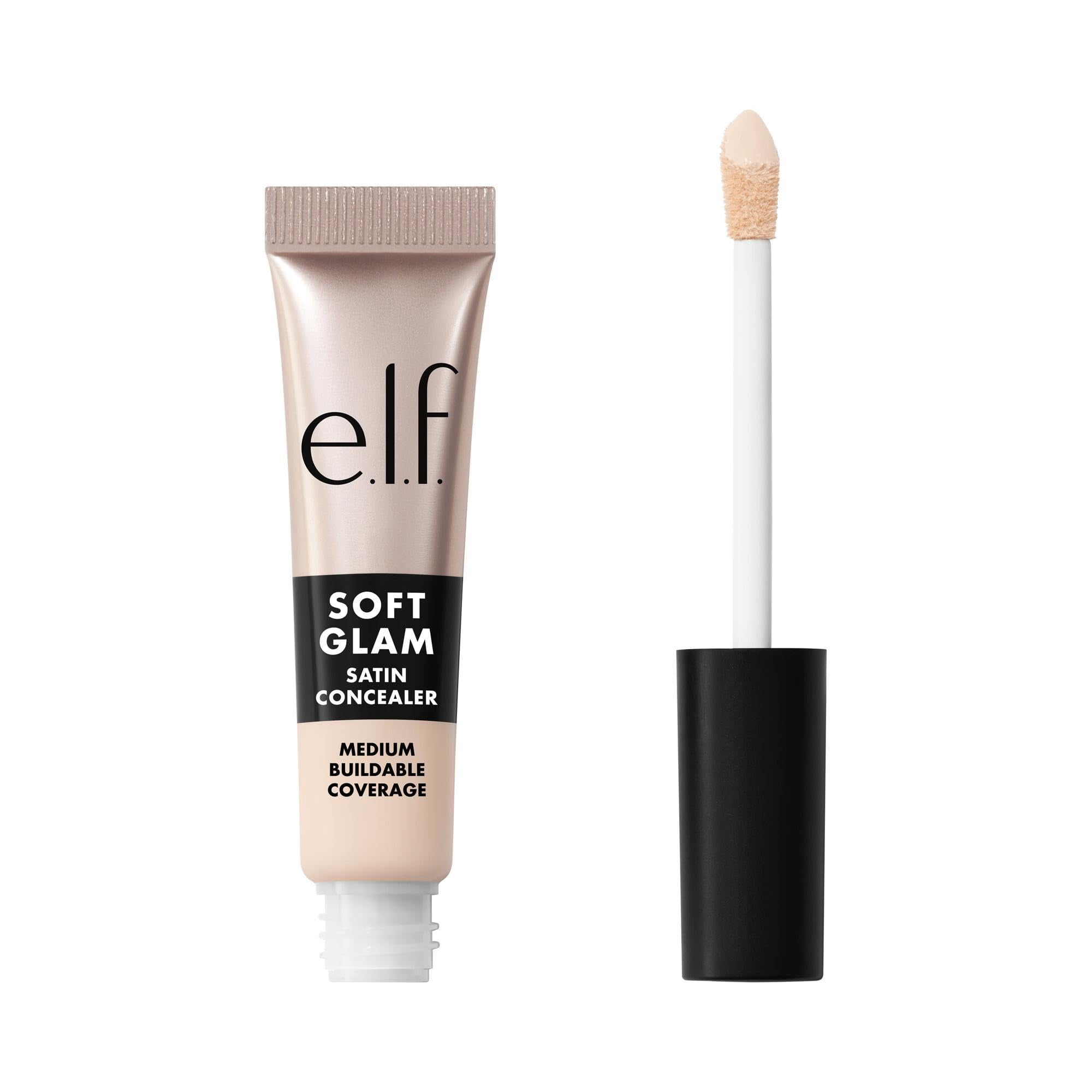 Corrector E.l.f. Soft Glam Satin 10 Fair Cool De Cobertura Media