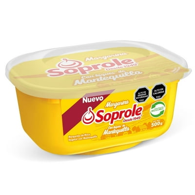Margarina Con Toque Mantequilla Tradicional 500 G Soprole