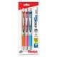thumbnail image 1 of Bolígrafo de gel Pentel EnerGel RTX Mediano, pack de 3 colores surtidos, 1 of 7