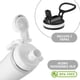 thumbnail image 4 of Botella Insulada Flask White 710 ml Norden 1 un, 4 of 10