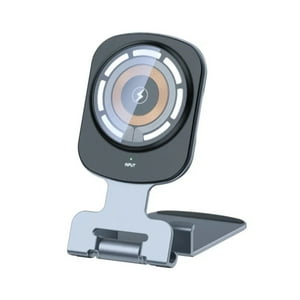 Genérico - Soporte De Carga Inalámbrico Para Iphone Samsung Galaxy Qi Soporte De Carga Rápida Para Airpods Pro 2 3 Smartphones 15W-Transparente