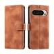 thumbnail image 3 of Funda Cartera para Google Pixel 9 Pro XL Tapa con Ranuras, Soporte y Correa Marrón, 3 of 5