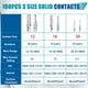thumbnail image 2 of Kit 180 Terminales Deutsch REEPLAR Barrel Pin Socket, 2 of 3