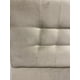 thumbnail image 3 of Respaldo De Cama King Valencia Felpa Beige, 3 of 3