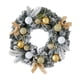 thumbnail image 5 of Corona navideña Corona navideña decorativa para puerta de entrada Decoración navideña para invierno Interior Exterior Ventana Porche Acción de Gracias 30 centímetros, 5 of 5