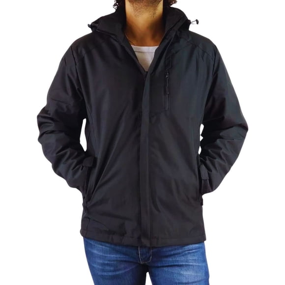 Chaqueta Hombre Parka Invierno Forro Interior Piel Premium H302
