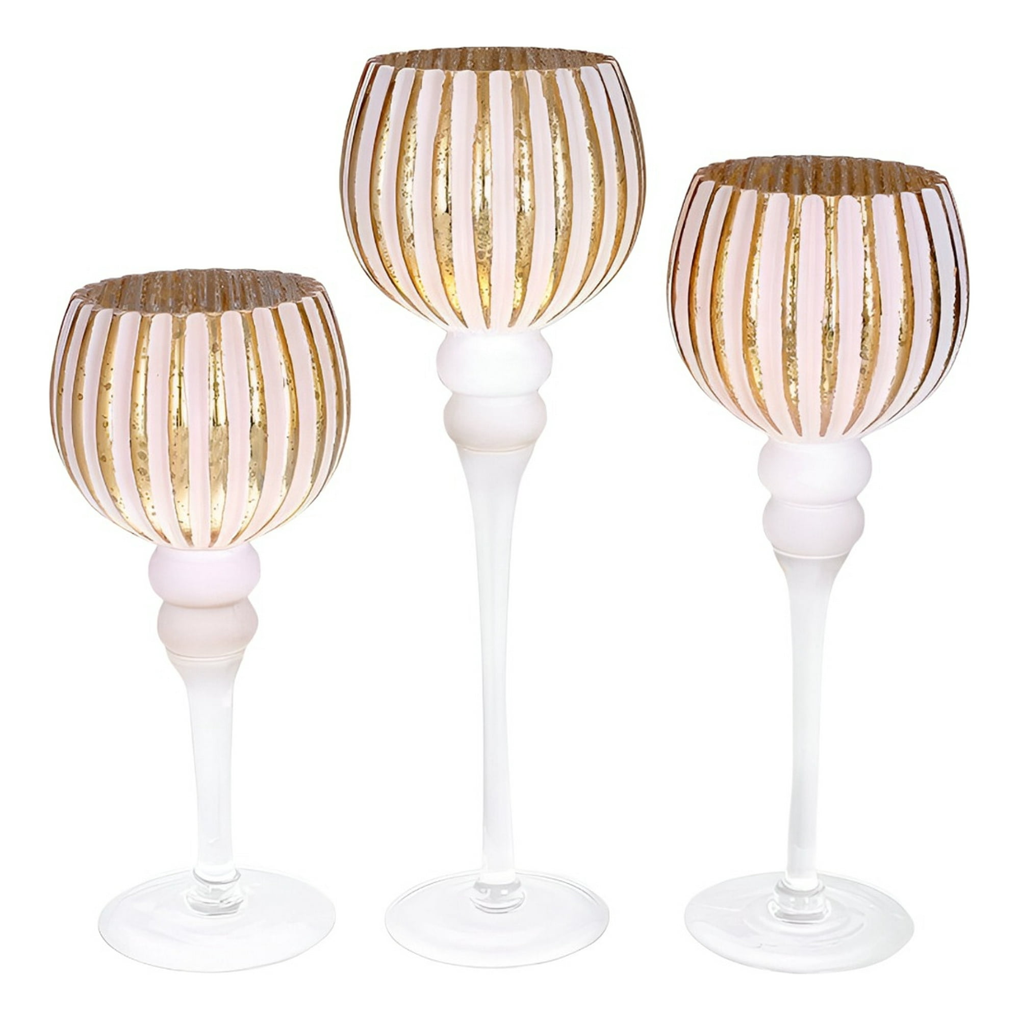 Genérico - Juego 3 Portavelas Faroles Vasos Decorativos Abstracto Jhn