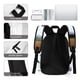 thumbnail image 5 of El Show de Oso Yogi-theme Backpack, Campus style schoolbag Bookbag with Adjustable Shoulder Straps And Large Zip Compartment, Unisex Travel Bags.42x30x15cm, 5 of 6