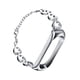 thumbnail image 1 of Correa De Reloj En Forma De Corazón Accesorios De Reloj Correa De Reloj De Pulsera A Prueba De Herrumbre Para Hombres Plata, 1 of 5