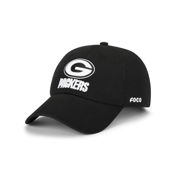 Gorra FOCO Green Bay Packers con el logotipo del equipo de la NFL para hombre