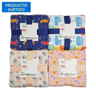 Frazada 1.5 Plaza Polar, Producto Surtido 1 Un Haus Kids