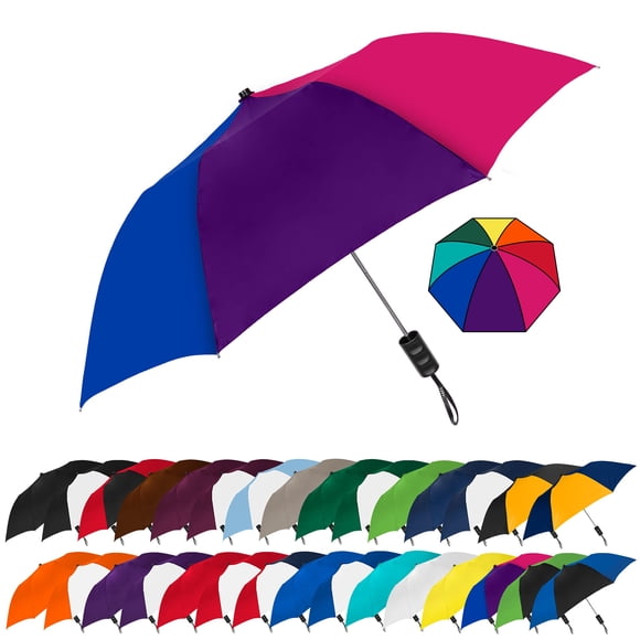 Paraguas de viaje STROMBERBRAND UMBRELLAS The Spectrum de 42 pulgadas