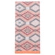thumbnail image 1 of REGALWOVEN Toalla de Mano de Algodón Jacquard Geométrico Floral, 13 x 29 Pulgadas Suave Absorbente Toalla Decorativa para Baño, Cocina, Hogar Flor de Cerezo Naranja 1pk, 1 of 7