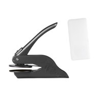 Magideal - Sello En Relieve, Sello Sin Patrón, Herramienta De Mano En Blanco, Servilleta, Sello Con Letras, Libretas, Alicates De Mano Portátiles, Herramienta De