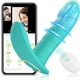 thumbnail image 1 of 1pc App Remote Control Wearable Panty Vibrator, 2 In 1 Dildo & Vibrating Panties Dual Sex Stimulator For G Spot Clit, Invisible Butterfly Panty Vibrator, Adult Sex Toys For Women Couples Pleasure, 1 of 2