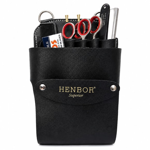 Set Henbor Tijeras Filo de Navaja con Navaja y Estuche