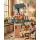 thumbnail image 4 of Cocina de Juguete Infantil 55 Piezas con Luz Sonido y Agua 63 cm Azul, 4 of 6
