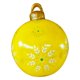 thumbnail image 3 of Bola Inflable De Navidad 60 Cm Globo Inflable Colgando Para El Jardín Al Aire Libre Amarillo, 3 of 5