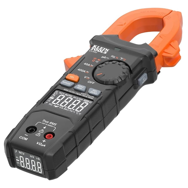 Pinza Amperimétrica Digital Cl490 Ac dc Trms