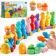 thumbnail image 1 of Juguete Didáctico Tren de Números con Dinosaurios para Niños Pequeños, 1 of 8