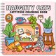 thumbnail image 1 of Libro de colorear Harmo Press Gatos Traviesos: Cattitude, 1 of 8
