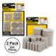 thumbnail image 2 of Almohadillas de fieltro Scotch 324 uds surtidas color beige (2 paquetes), 2 of 8