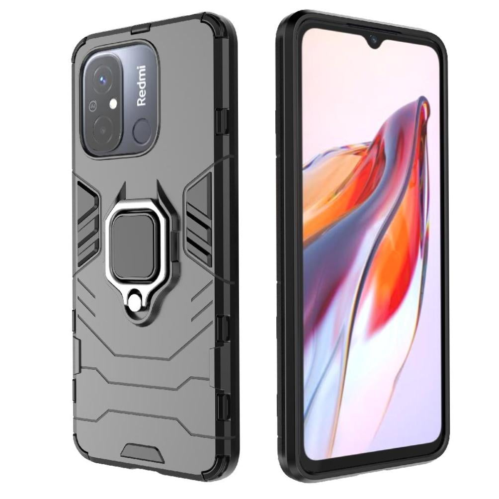 Foxdock Funda Antigolpes Para Xiaomi Redmi 12c – Protección Total Con Soporte Y Diseño Robusto