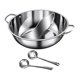 thumbnail image 3 of Olla Shabu Con Divisor, Olla De Dos Sabores Para Cocina, Camping, 30 X 8 Cm, 3 of 5